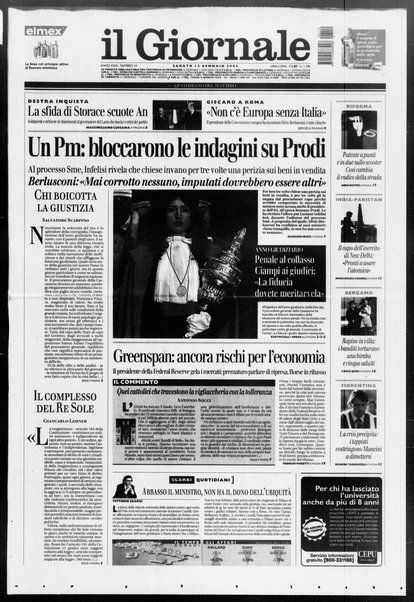 Il giornale : quotidiano del mattino